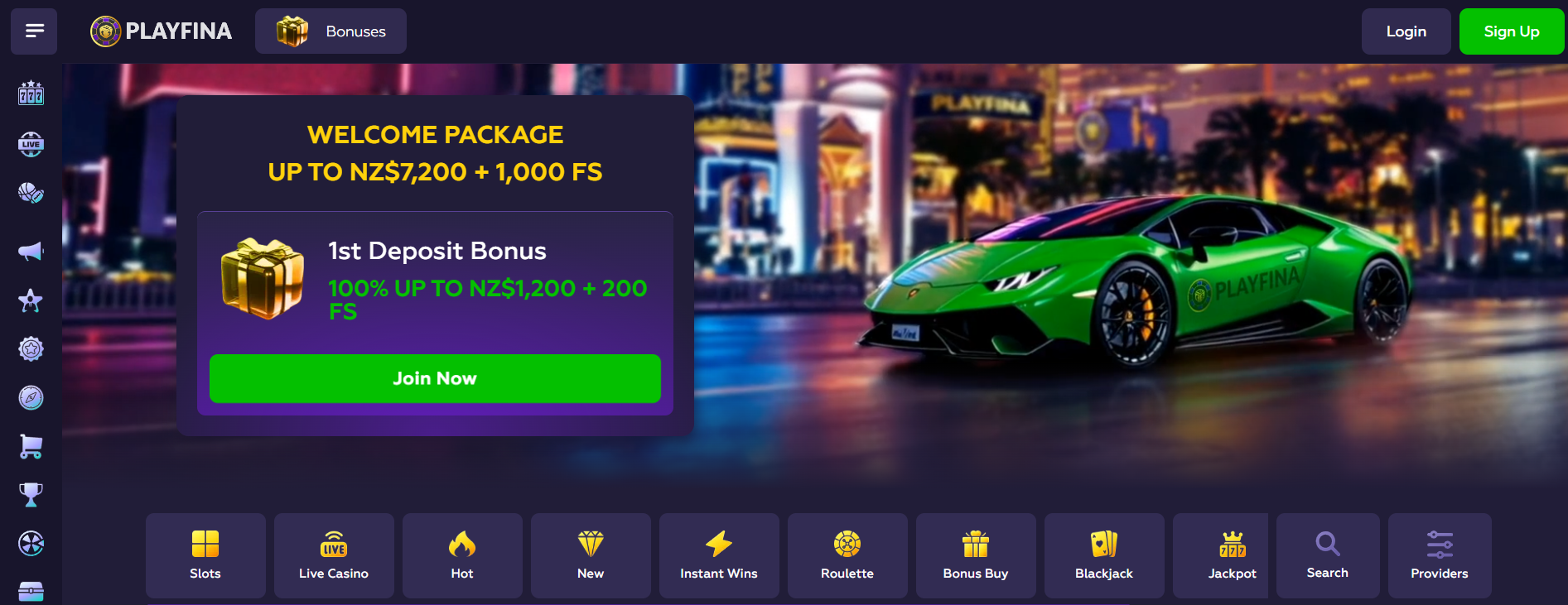 Playfina Casino